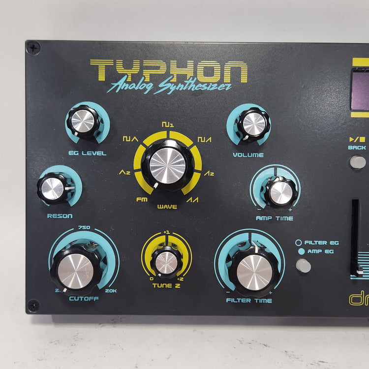 Dreadbox Typhon with Analog Pulse Case and Decksaver