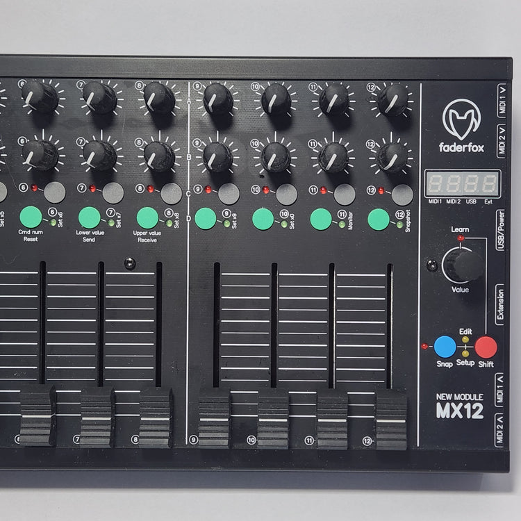 Faderfox MX12 Mix Controller