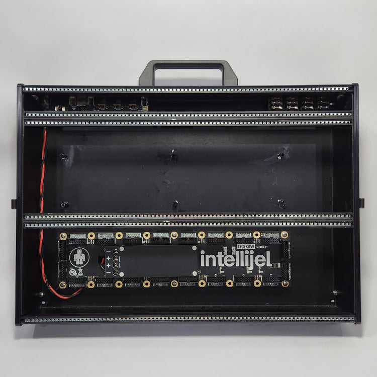Intellijel 7U 84HP Performance Case Modified with Second TPS80W and Gig Bag