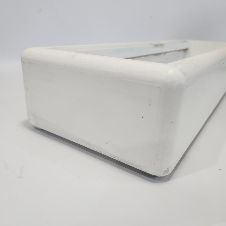 DIY 104hp Wooden Eurorack Skiff - White
