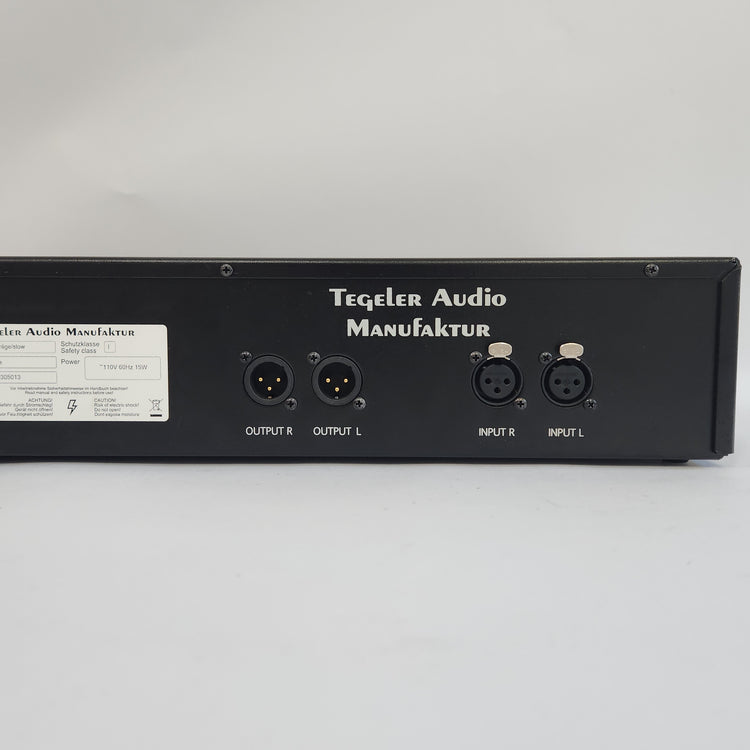 Tegeler Audio Manufaktur Creme Stereo Bus Compressor / Mastering Equalizer