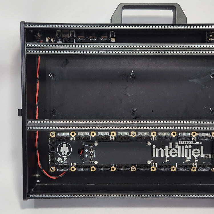 Intellijel 7U 84HP Performance Case Modified with Second TPS80W and Gig Bag