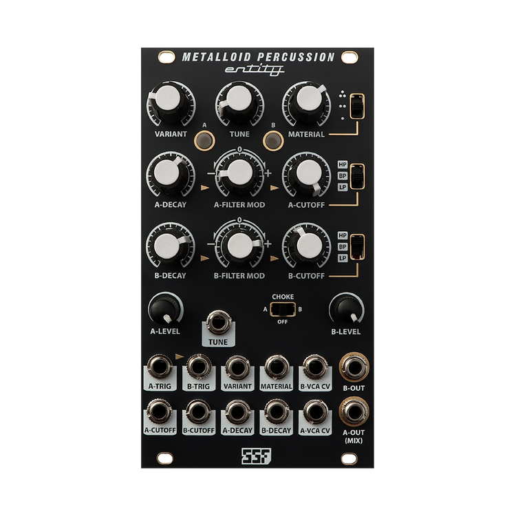Entity Metalloid Percussion - Analog Metallic Synthesizer