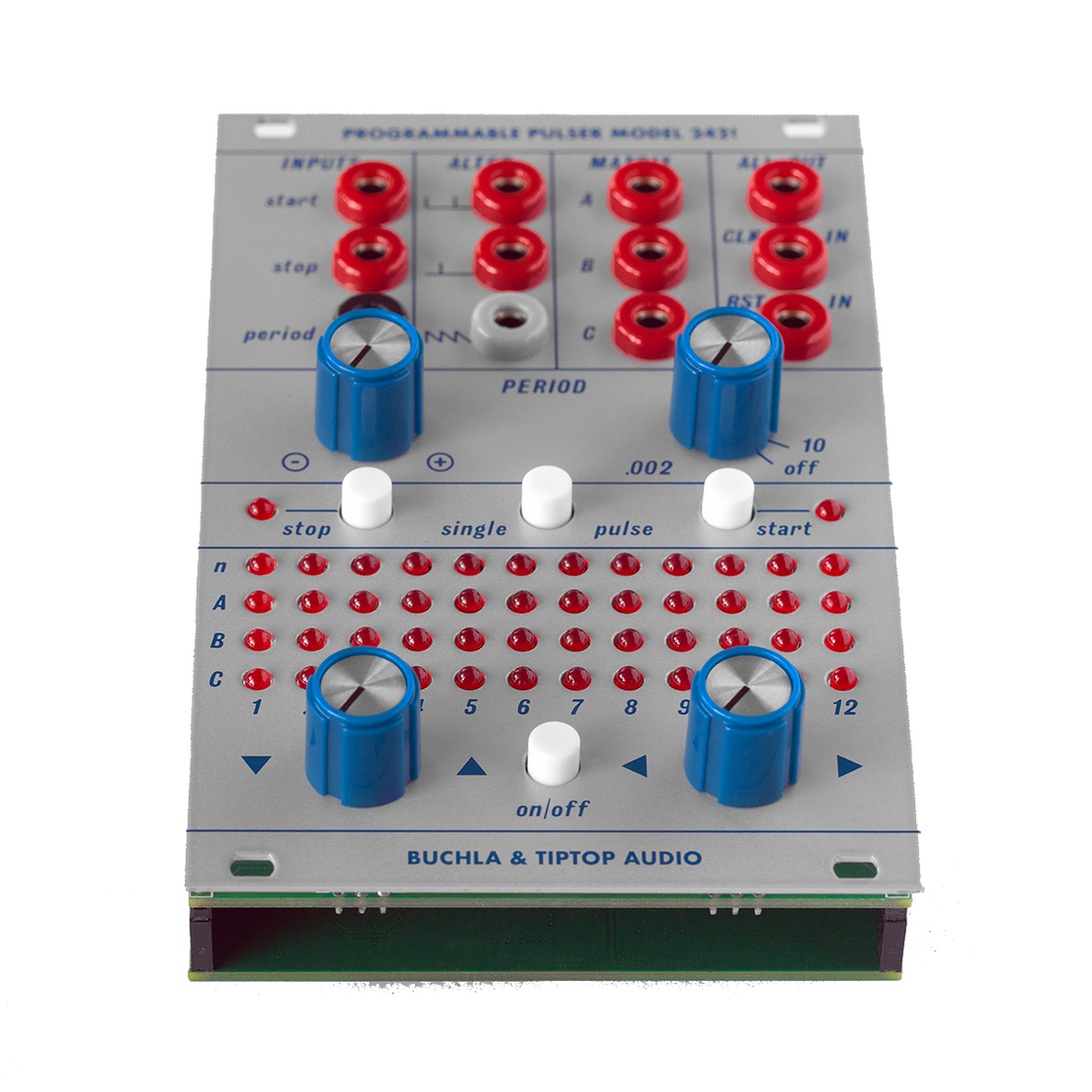 Tiptop Audio Buchla 242t Programmable Pulser Model