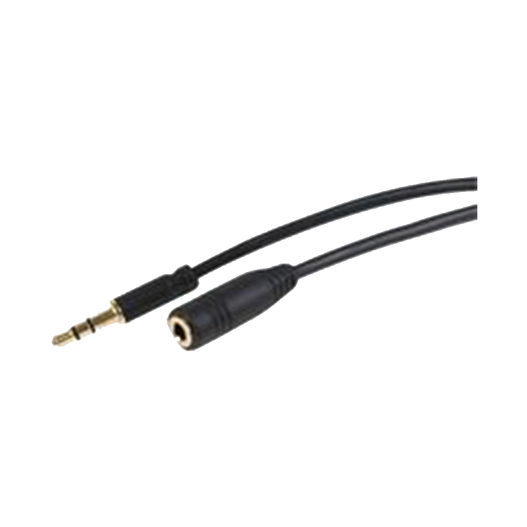 Slim 3.5mm TRS Stereo Extension Cable (6ft)