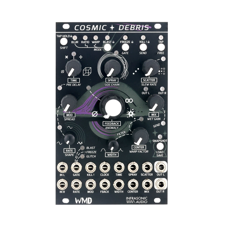 Cosmic Debris - Stereo Delay/Reverb Engine (Pre-Order)