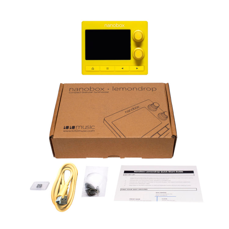 Nanobox Lemon Drop - Polyphonic Granular Mini Synth