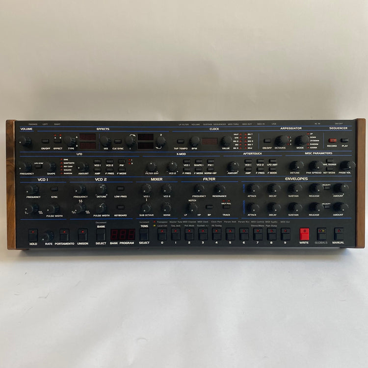 Sequential OB-6 6-Voice Polyphonic Analog Synthesizer with Decksaver