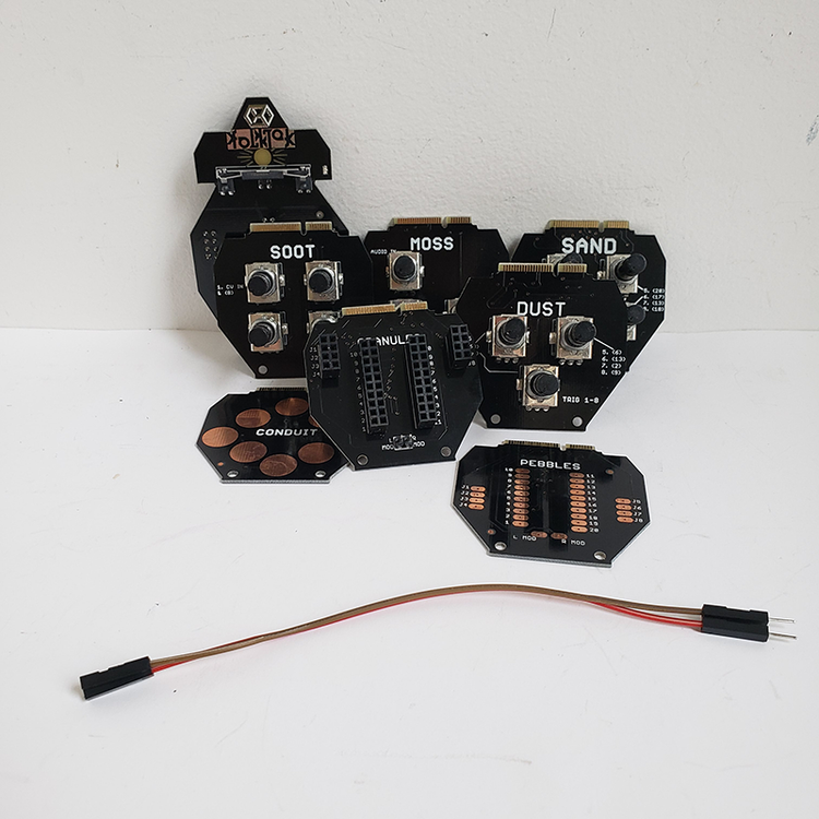 Folktek Matter with Expansion Cards (Copper Faceplate)