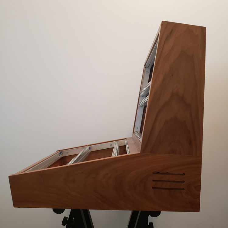 DIY EMS VCS3-style Powered Eurorack case - 14U - 84hp Wide with PSU