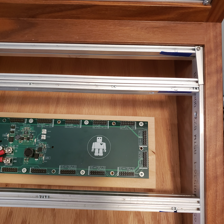 DIY EMS VCS3-style Powered Eurorack case - 14U - 84hp Wide with PSU