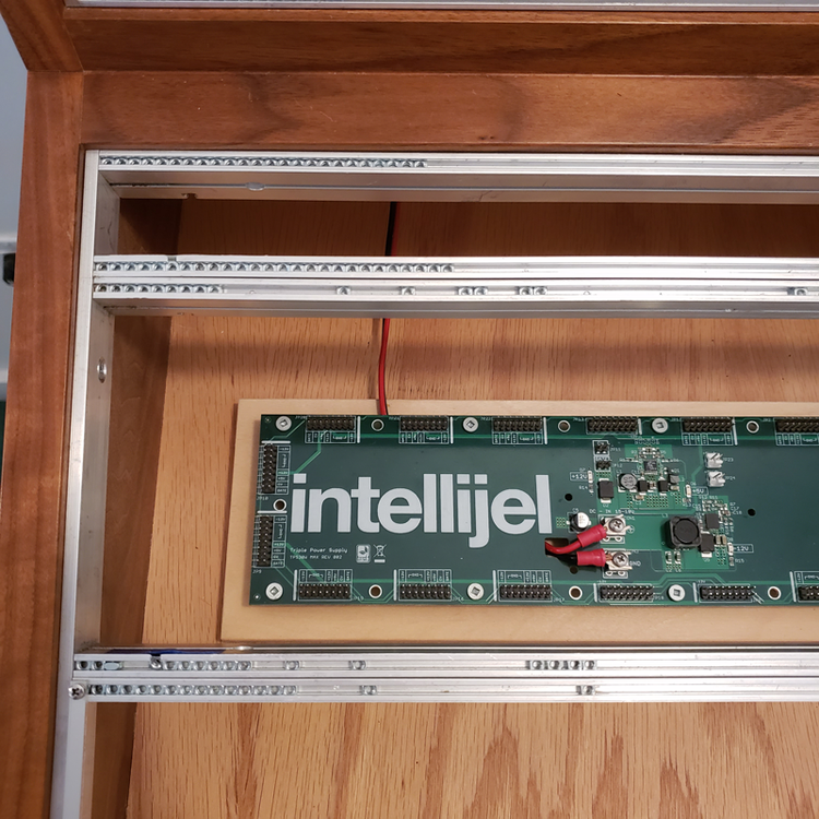 DIY EMS VCS3-style Powered Eurorack case - 14U - 84hp Wide with PSU