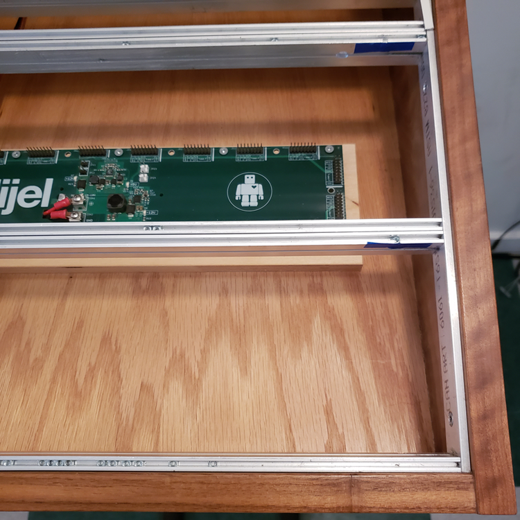 DIY EMS VCS3-style Powered Eurorack case - 14U - 84hp Wide with PSU