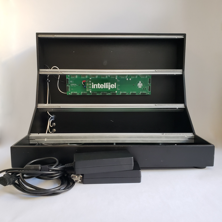Elite 416-S case with two Intellijel TPS80 busboards