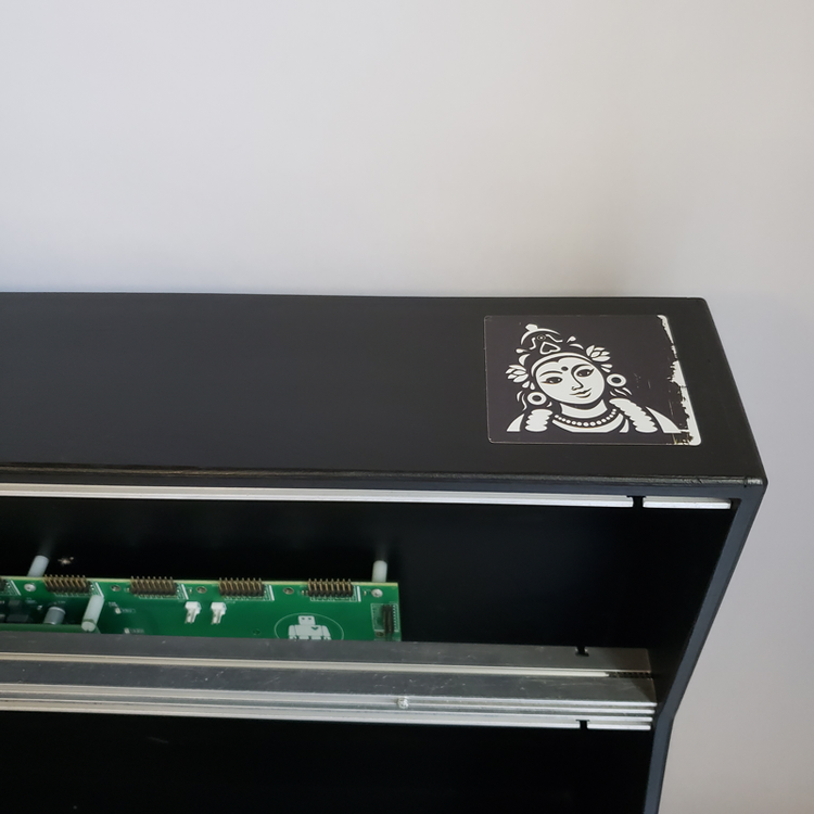 Elite 416-S case with two Intellijel TPS80 busboards