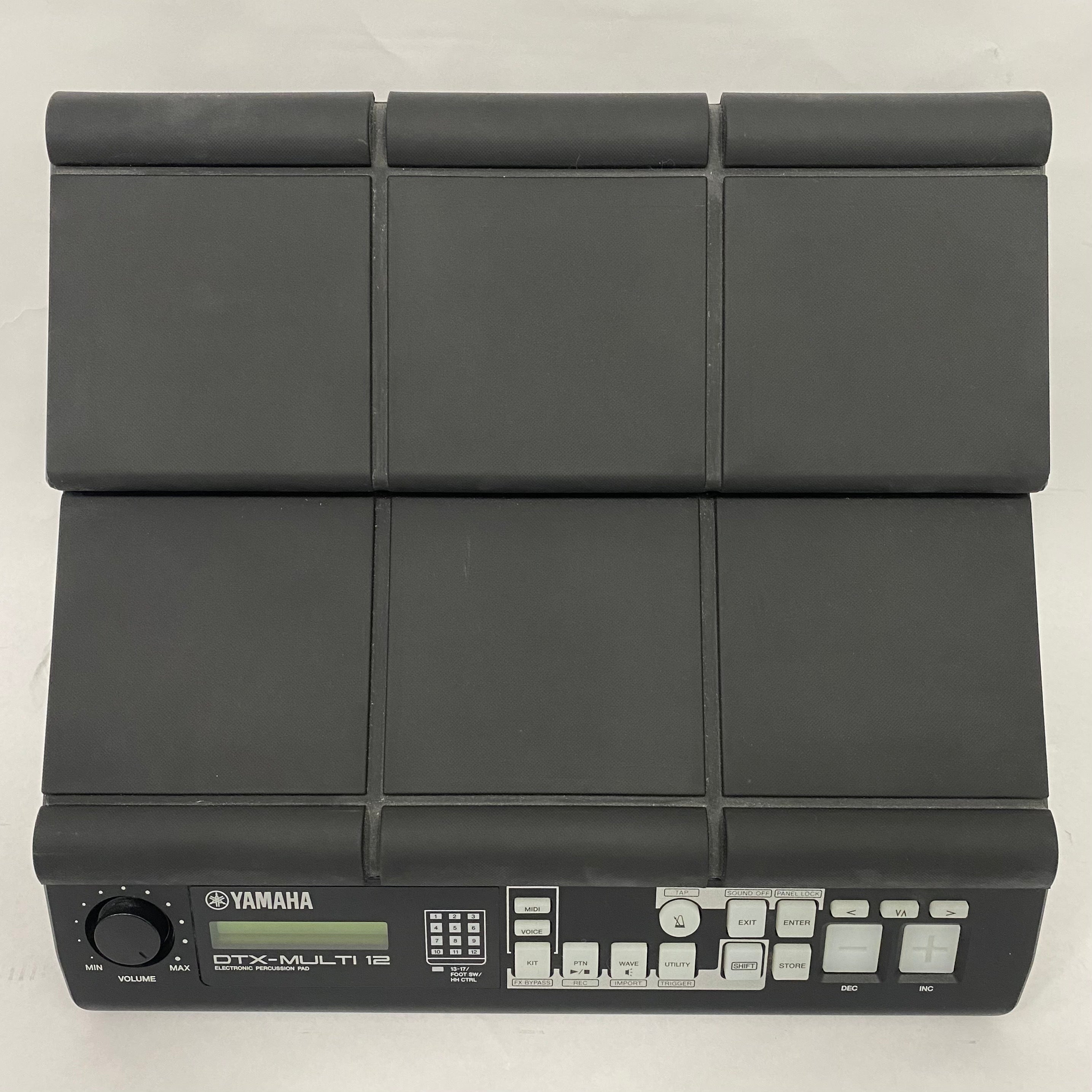 Yamaha DTX-MULTI 12 Electronic Percussion Pad with PS940 Pad Stand and MAT1 Clamp