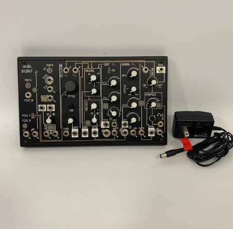 Make Noise 0-Coast with Wooden Desktop Stand