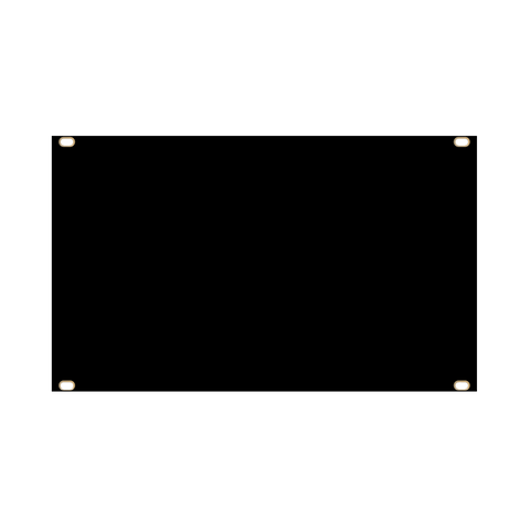 Black PCB Blank Panels 1HP, 2HP, 3HP, 6HP, 8HP, 10HP, 14HP, 16HP, 42HP
