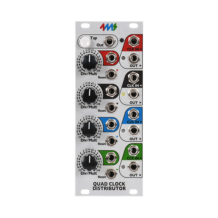 4ms Quad Clock Distributor (QCD)