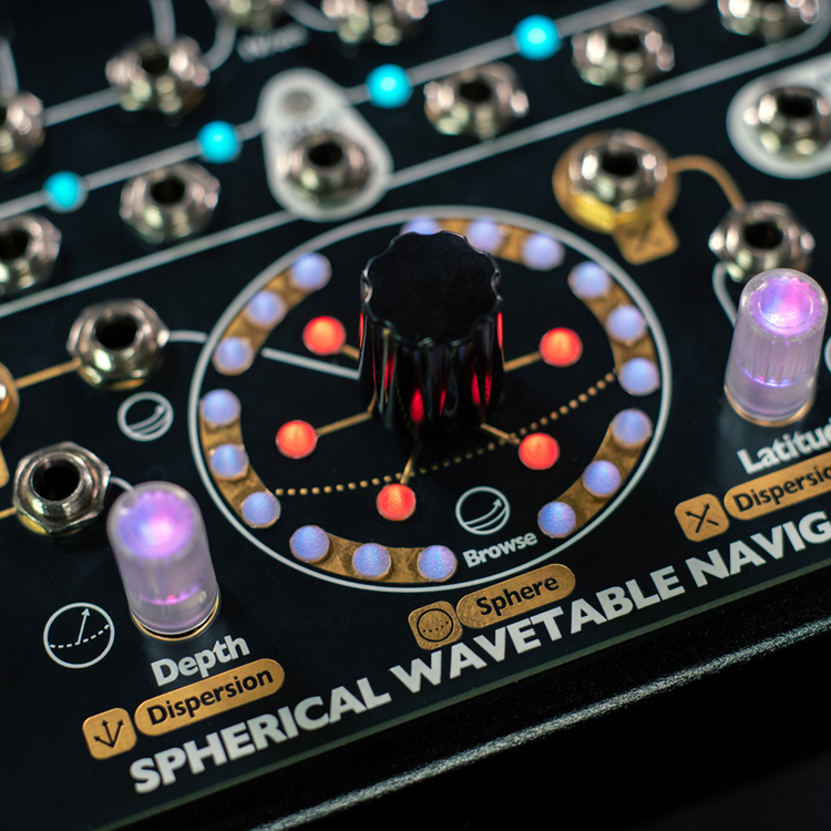 4ms Spherical Wavetable Navigator (SWN)