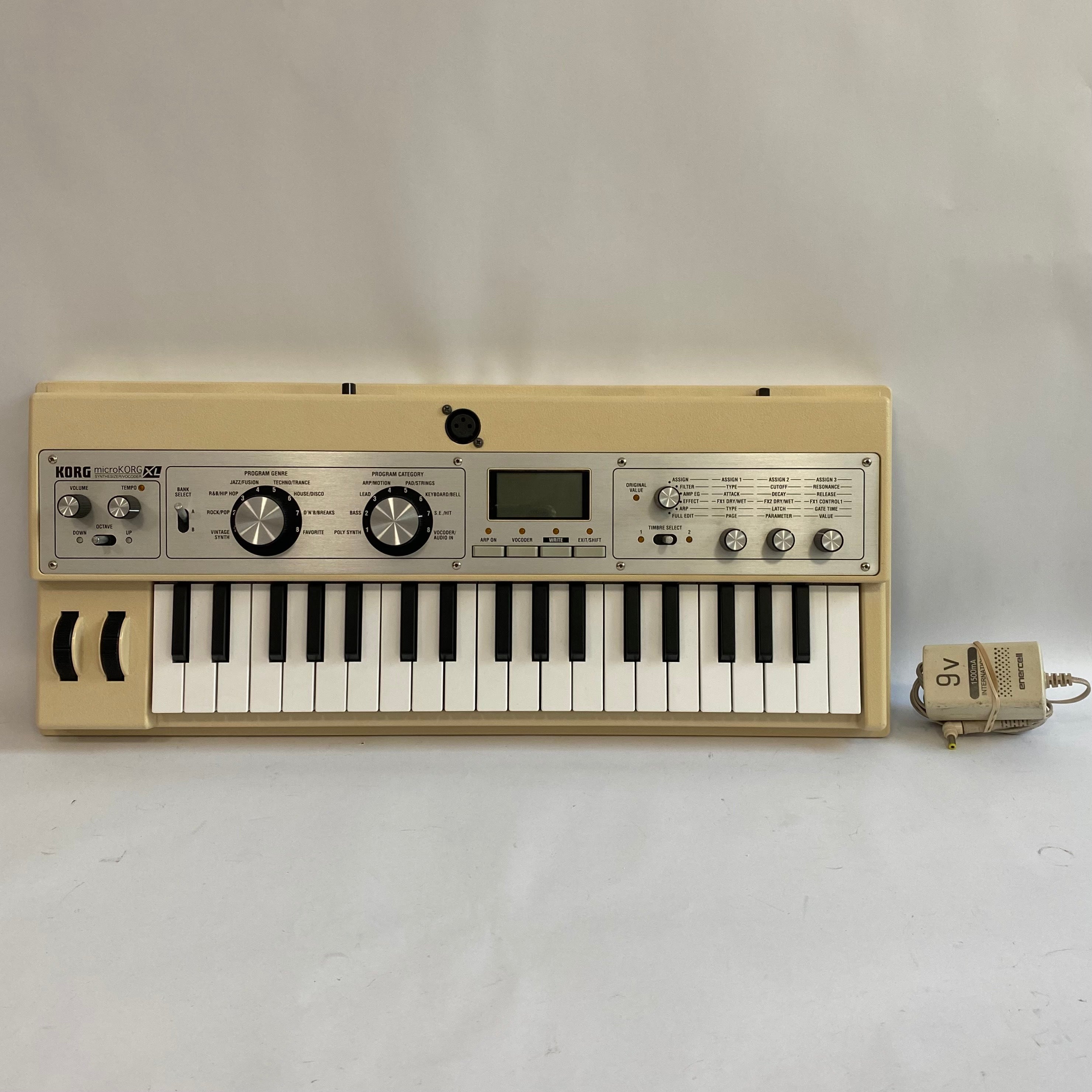 Used Korg Microkorg XL - Limited Edition Beige