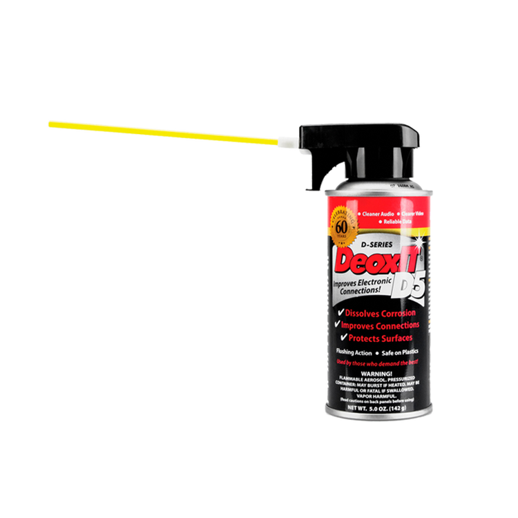 CAIG DeoxIT Contact Cleaner, 5% Spray, 5oz