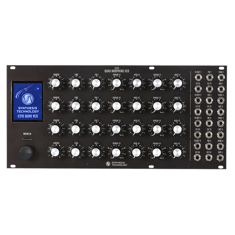 E370 Quad Morphing VCO (Black)