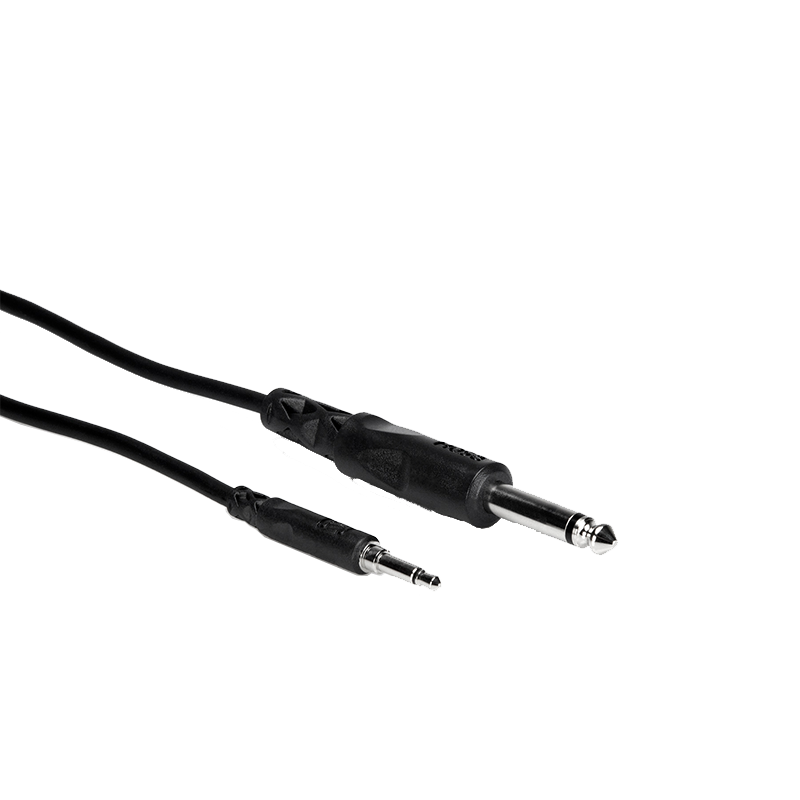 1/4" TS to 3.5mm TS Cable