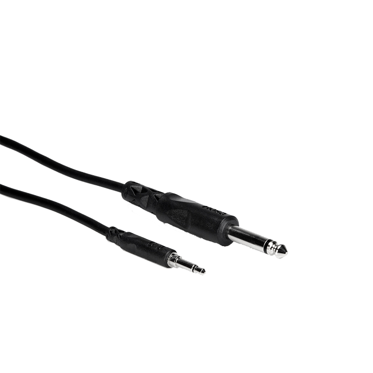 1/4" TS to 3.5mm TS Cable
