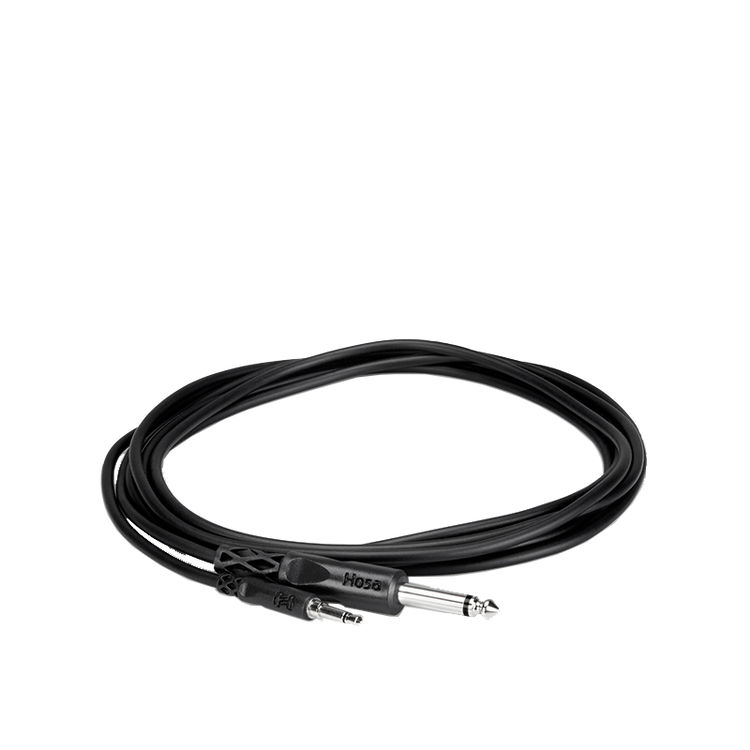 1/4" TS to 3.5mm TS Cable