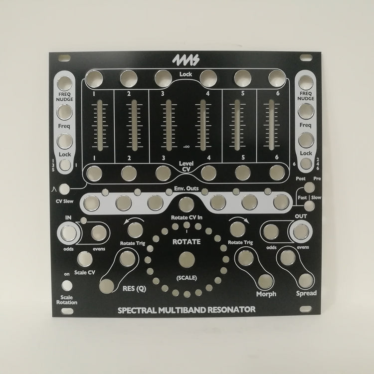 4ms Spectral Multiband Resonator (SMR) w/ 2 alternate faceplates