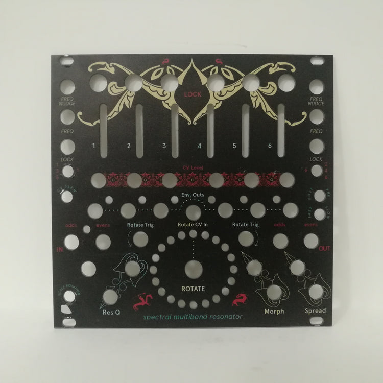 4ms Spectral Multiband Resonator (SMR) w/ 2 alternate faceplates