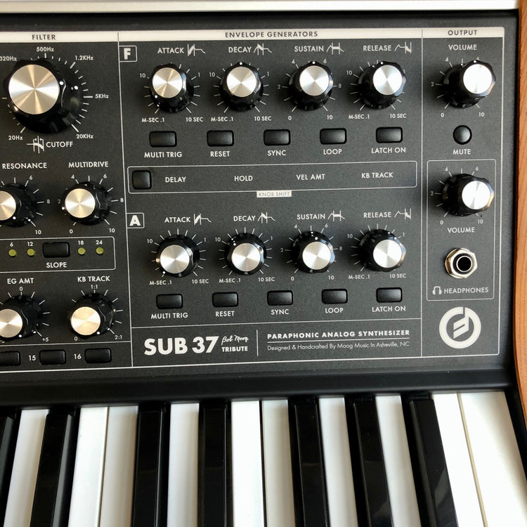 Moog Sub-37 (w/ Dust Cover)
