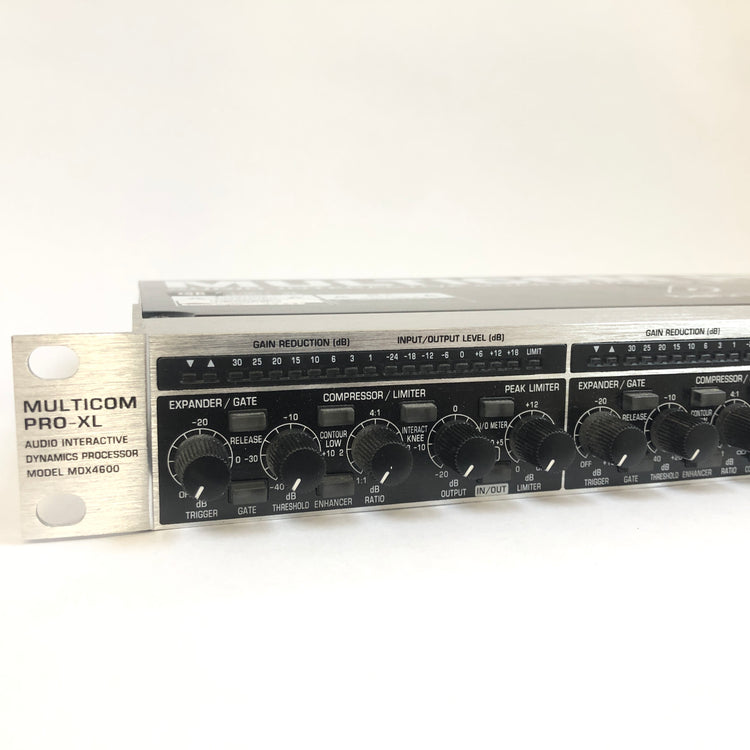 Behringer MULTICOM PRO-XL MDX4600 Channel Compressor/Limiter and Peak Limiter