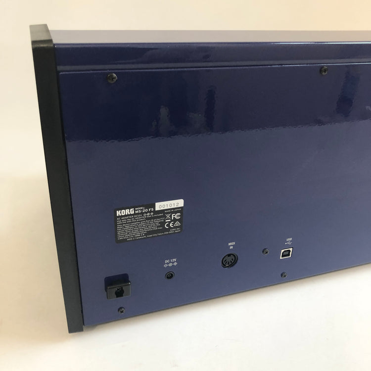 Korg MS-20 FS Analog Synthesizer (Blue)