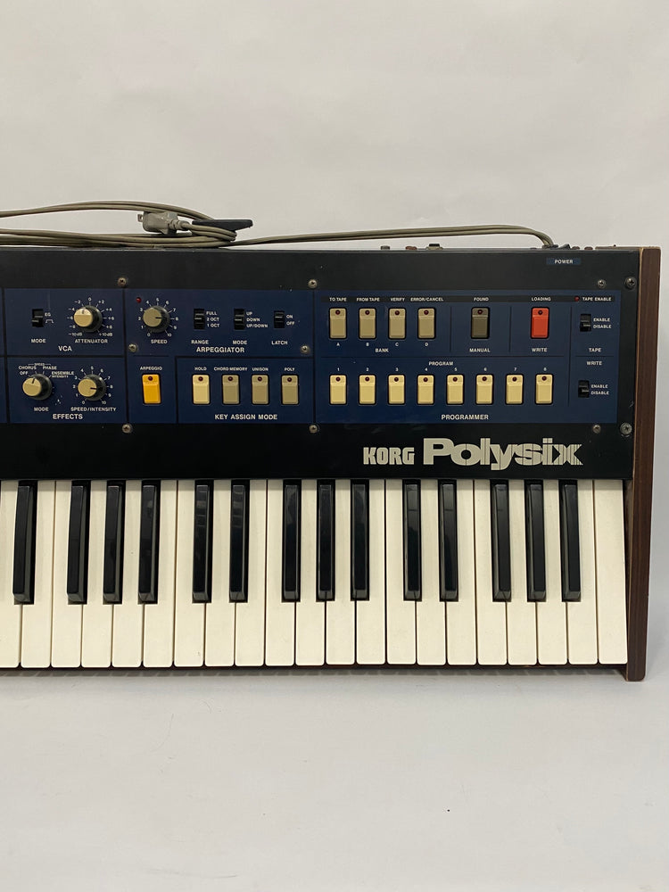 Korg Polysix Keyboard Synthesizer with PS6-MRK MIDI Retrofit