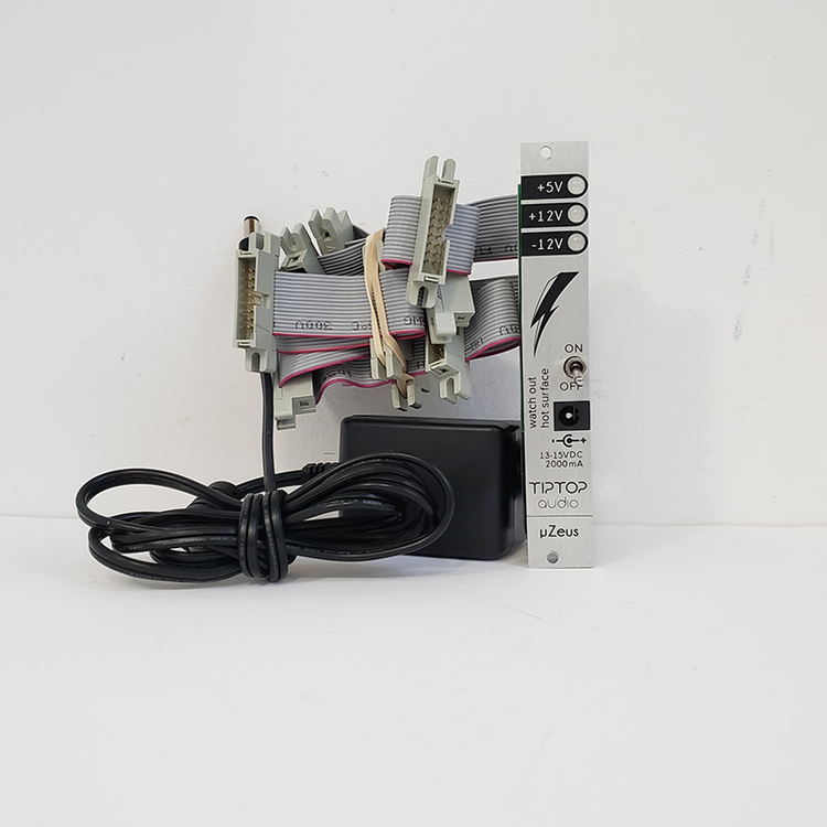 Tiptop Audio uZeus with Flying Busboard and PSU