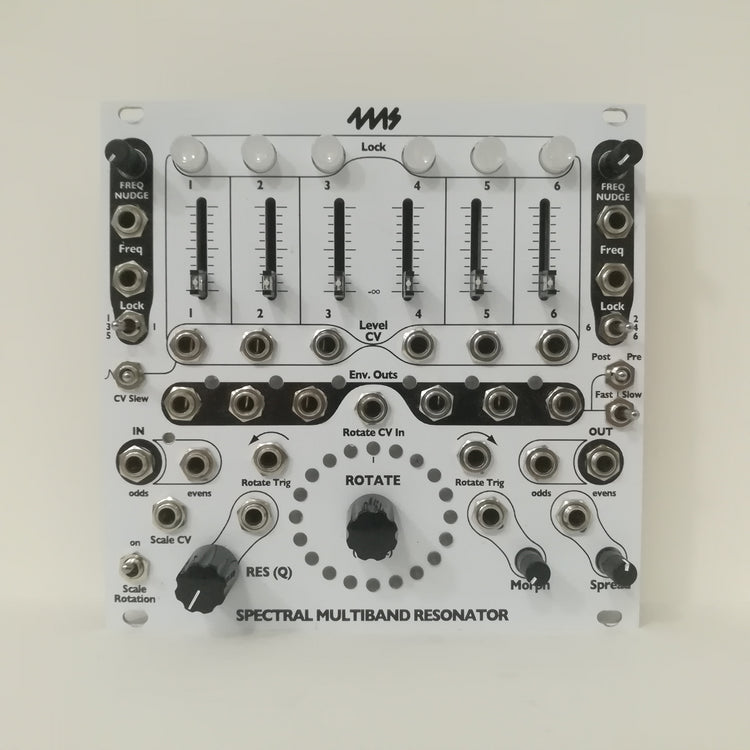 4ms Spectral Multiband Resonator (SMR) w/ 2 alternate faceplates