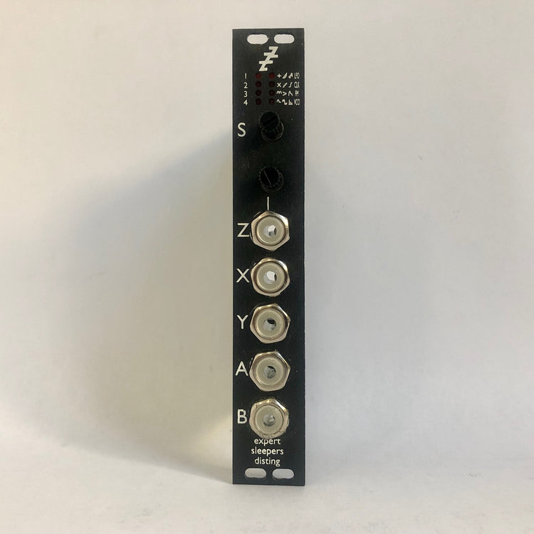 Expert Sleepers Disting mk2 with extra Grayscale Panel
