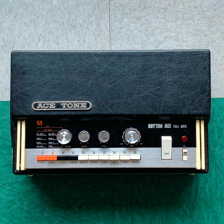 Ace Tone Rhythm Ace with Tubbutec unipulse MIDI Interface
