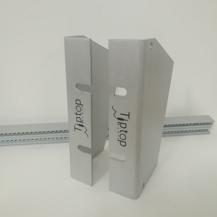Tiptop Audio Z-Rails 84HP Silver w/ rack ears