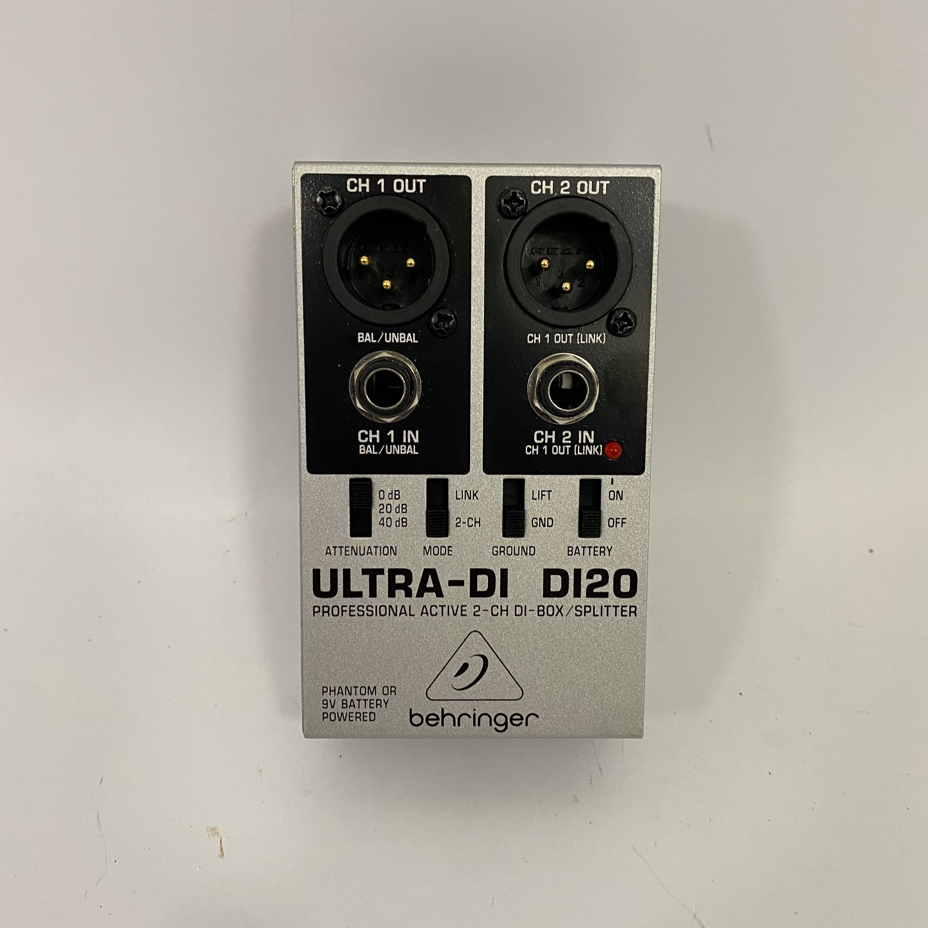Behringer Ultra-DI DI20 2-channel Active Direct Box / Splitter