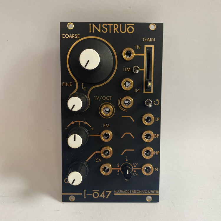 INSTRUŌ I-o47 Multimode Res Filter