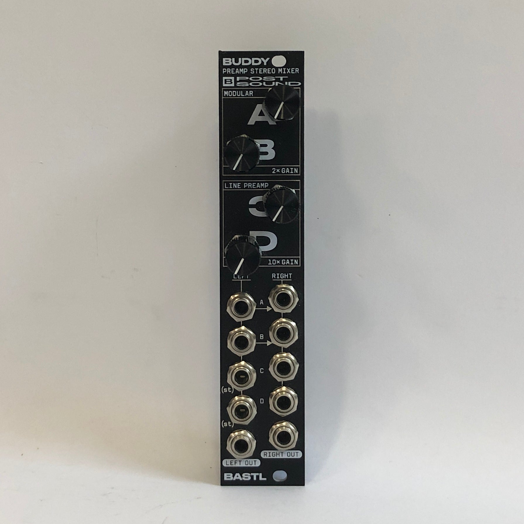 Bastl Instruments Buddy - Four Channel Stereo Mixer