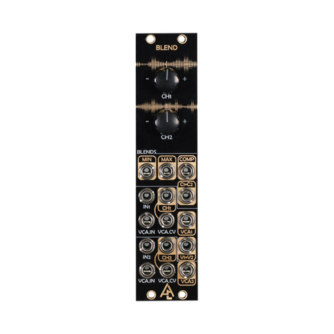 Blend CV/Audio Mixer and Dual VCA