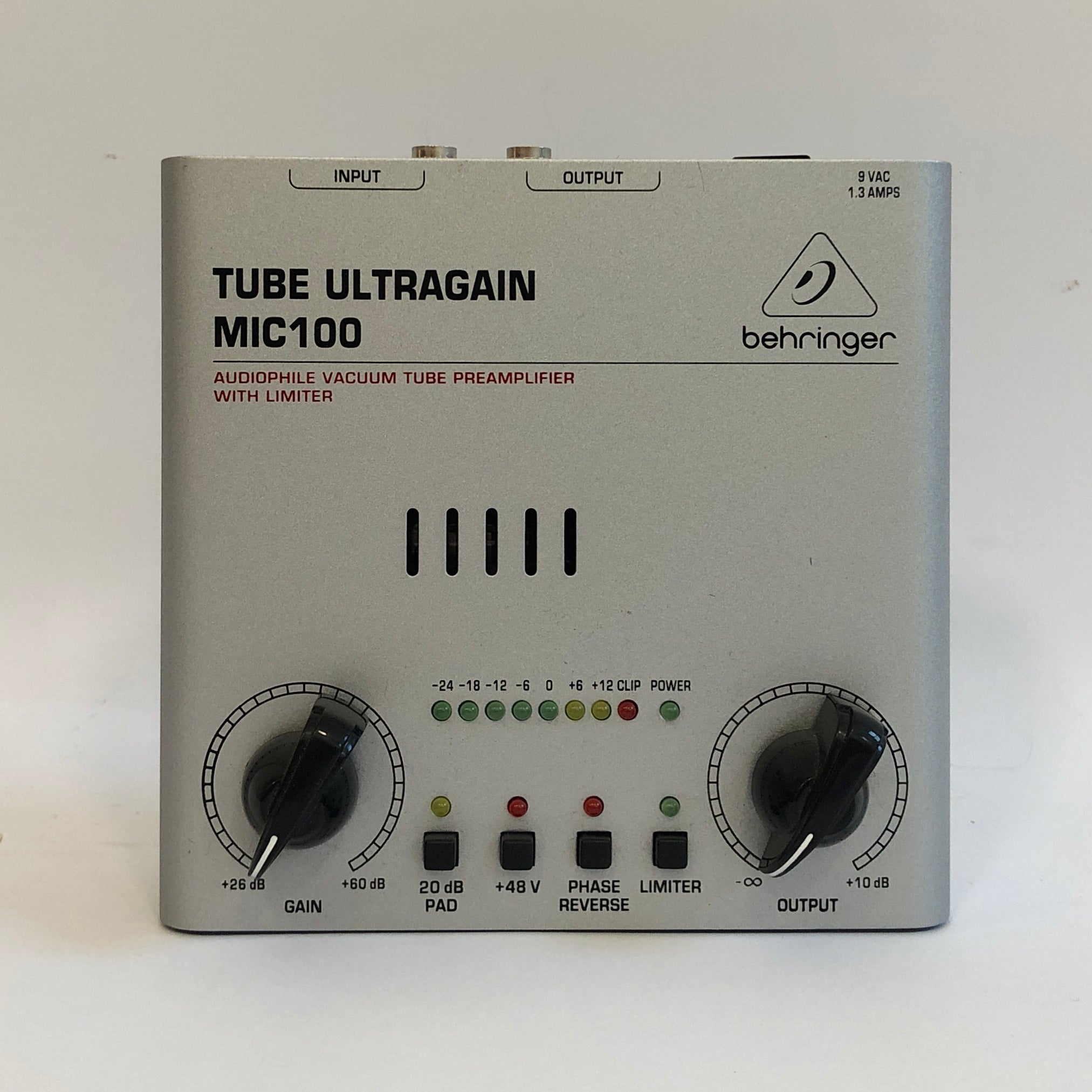 Behringer Tube Ultragain MIC100 Microphone Preamp