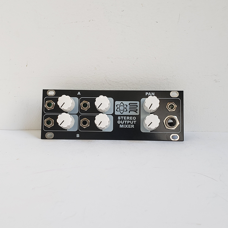 Sythrotek 1U Stereo Output Mixer (Not Comptible with Intellijel Cases)