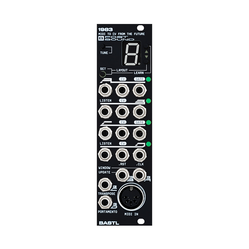 1983 Polyphonic MIDI to CV Interface