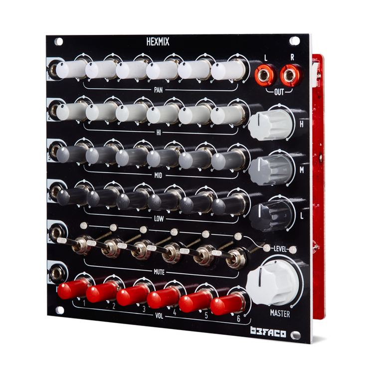 HexMix 6-Channel Performance Mixer