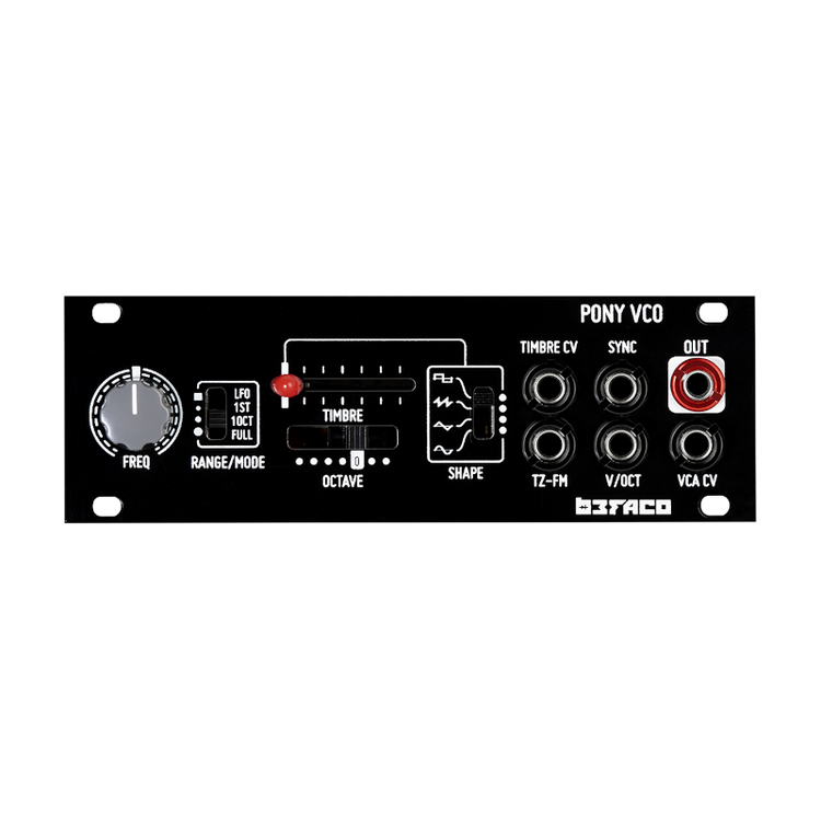 Pony - Thru-Zero VCO 1U